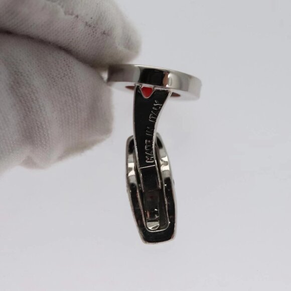 LOEWE Cuffs metal Silver tone Auth 98157 - Picture 4 of 14